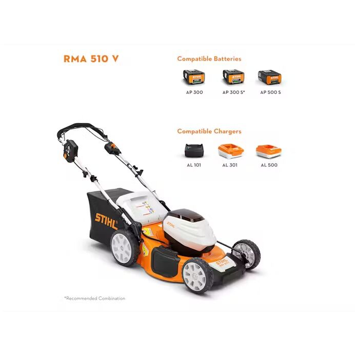STIHL RMA 510 V Battery Powered Lawn Mower (Tool Only)