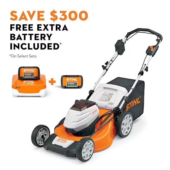 STIHL RMA 510 V Battery Powered Lawn Mower (Tool Only)