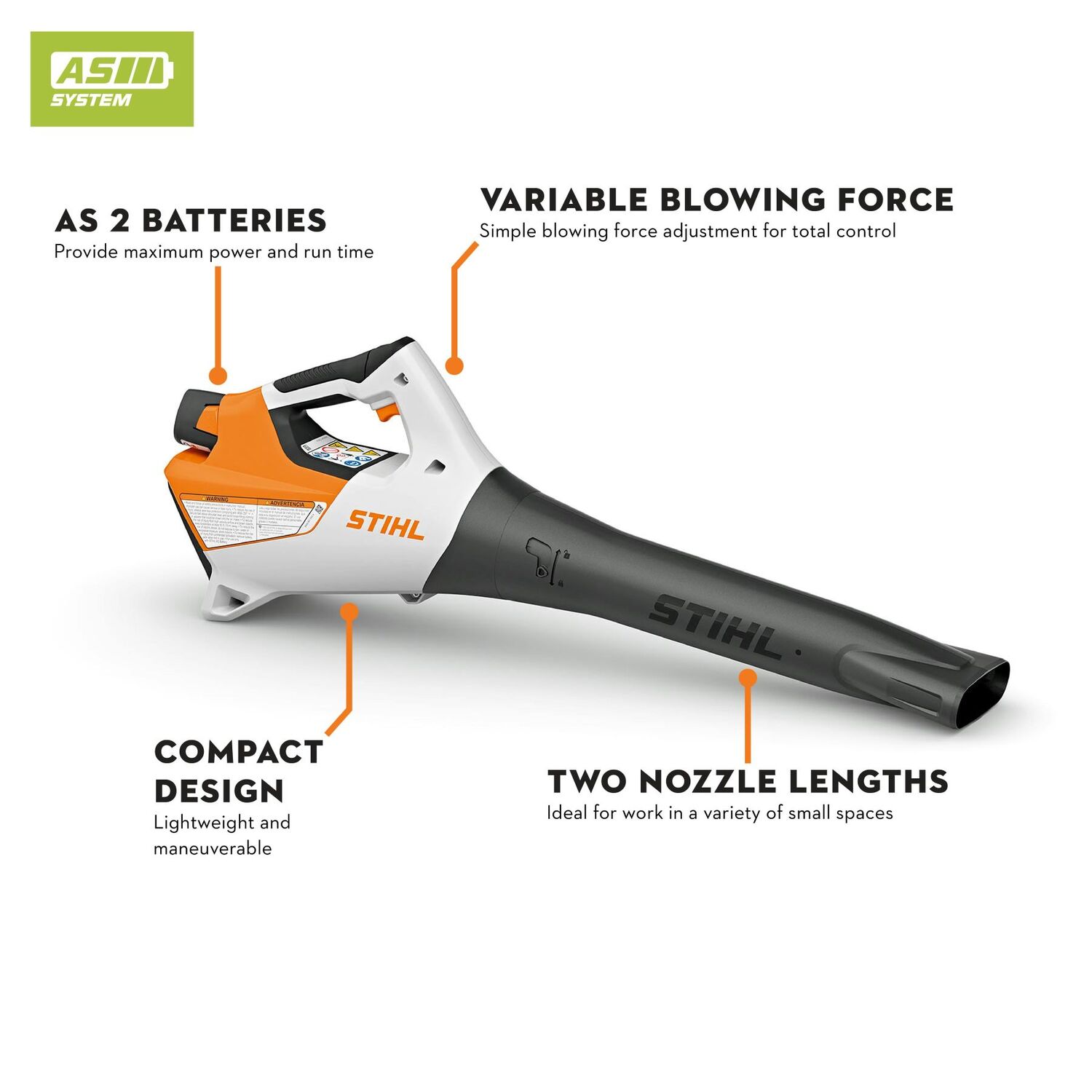 Stihl BGA 30 Battery Cordless Blower