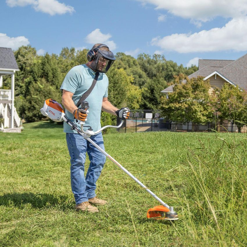 STIHL FSA 80 Battery Powered Bike Handle String Trimmer Kit, 15 in.