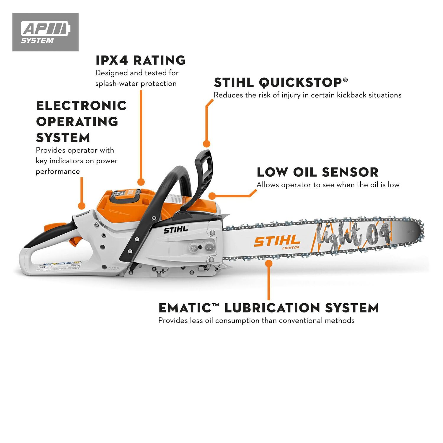 STIHL Battery Powered Chainsaw