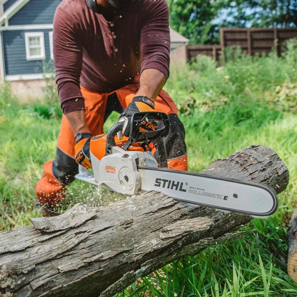 STIHL MSA 220 C-B Battery Powered Chainsaw, 18-In