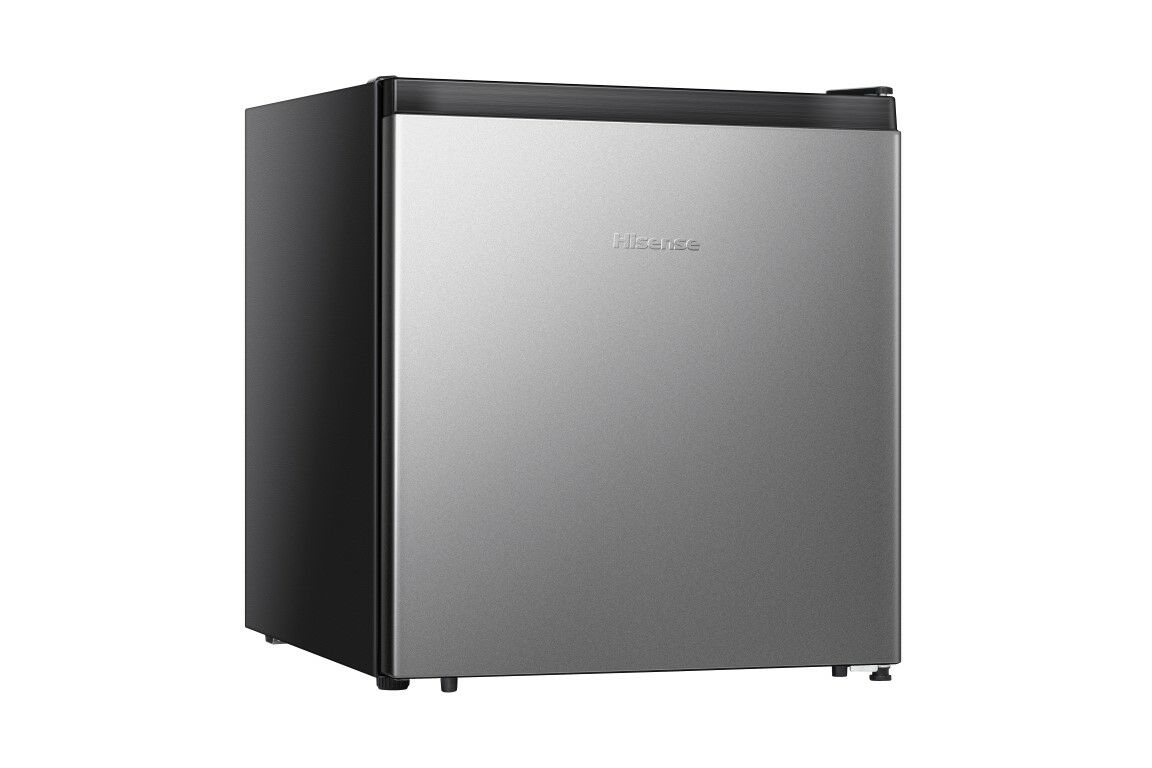 Hisense Compact Refrigerator Silver, 1.6-Cu Ft
