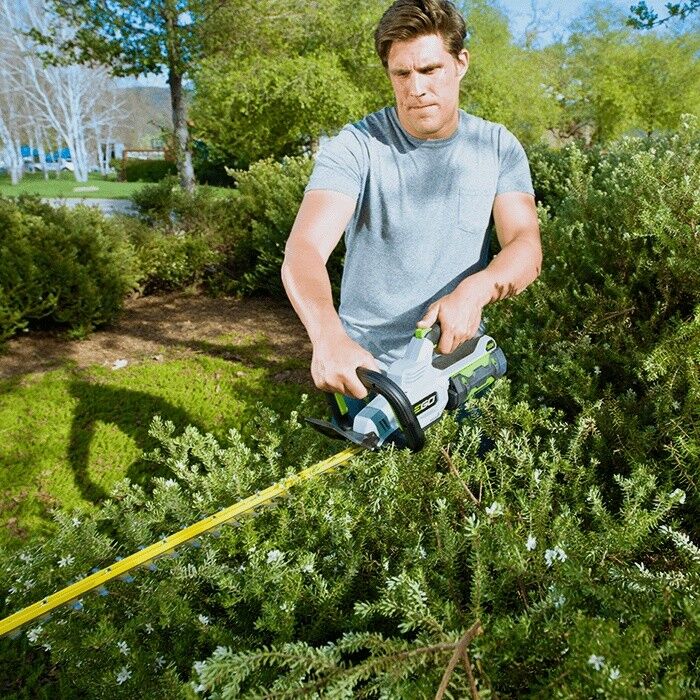 EGO POWER+ Battery Powered Brushless Hedge Trimmer Kit, 24 in.