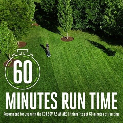 EGO POWER+ 800 Series Select Cut 21-In Battery Powered Touch Drive Walk Behind Lawn Mower