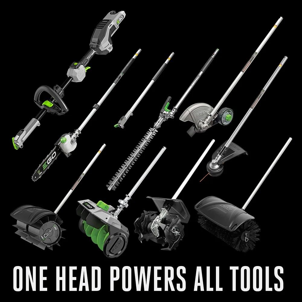 EGO POWER+ Multi-Head Battery Powered PowerLoad String Trimmer Kit, 16 in.