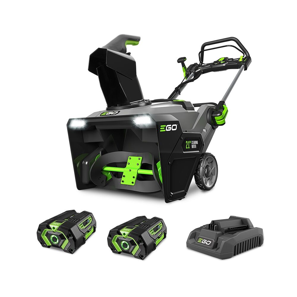 EGO POWER+ Battery Powered Single Stage Peak Power Snow Blower, 21-In