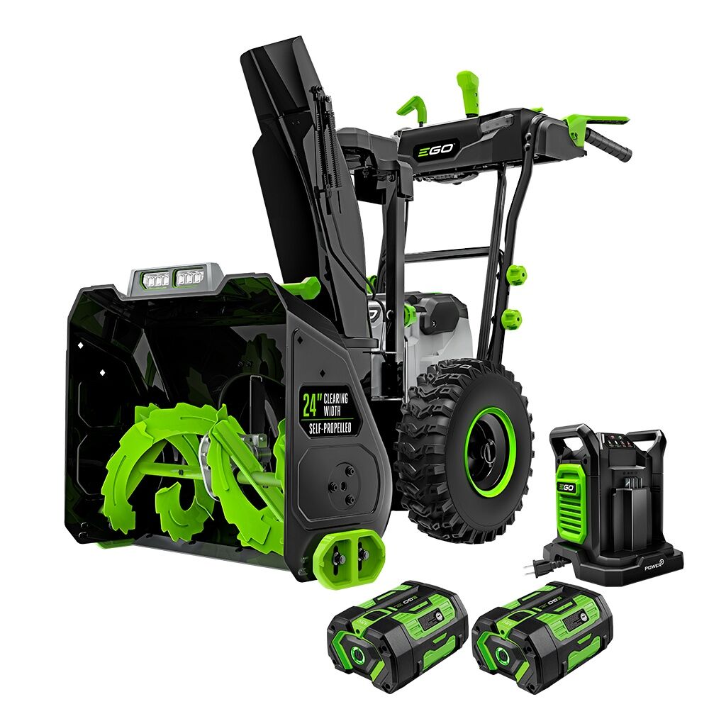 EGO POWER+ Battery Powered Single Stage Peak Power Snow Blower, 21-In