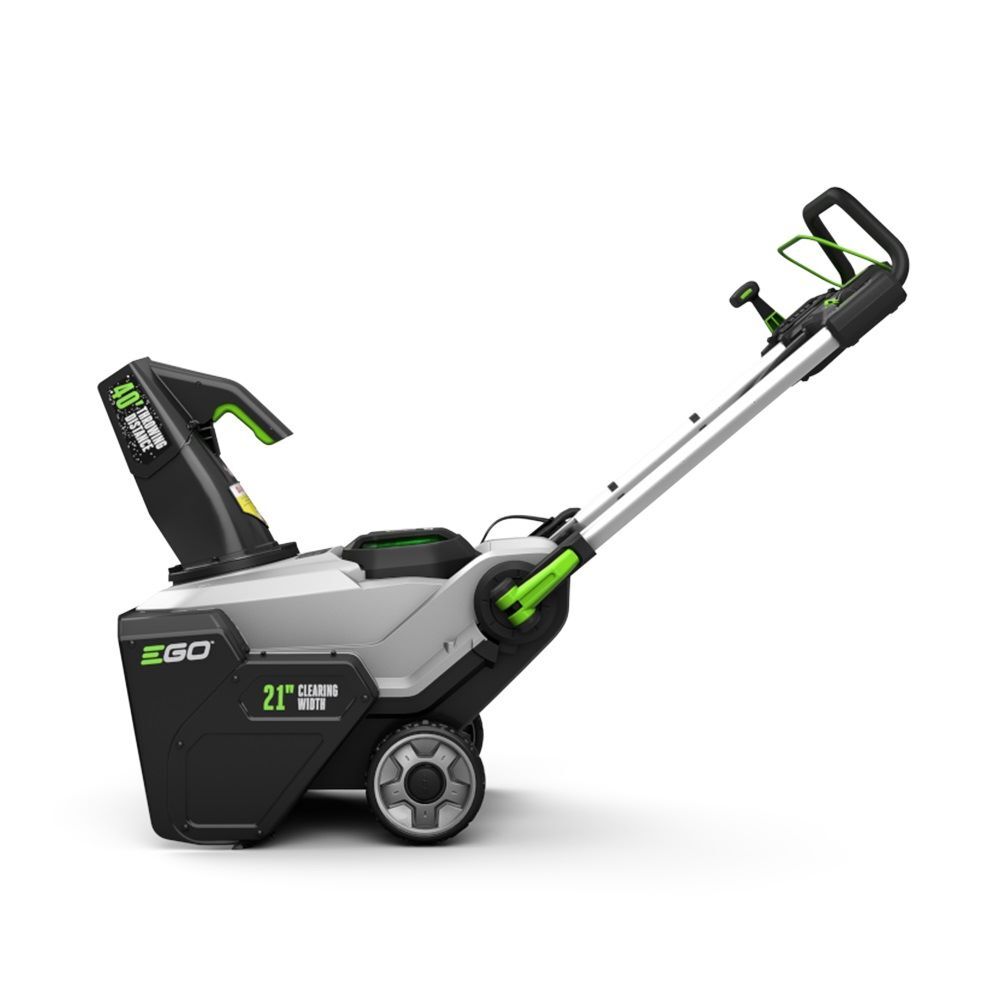 EGO POWER+ Battery Powered Single Stage Peak Power Snow Blower With Steel Auger, 21-In