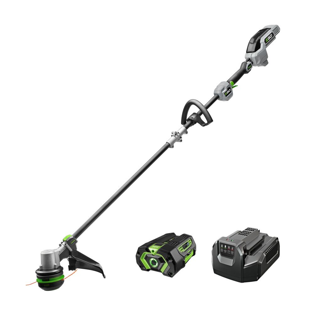 EGO POWER+ Battery Powered PowerLoad String Trimmer With 4.0-Ah Battery, 15 in.
