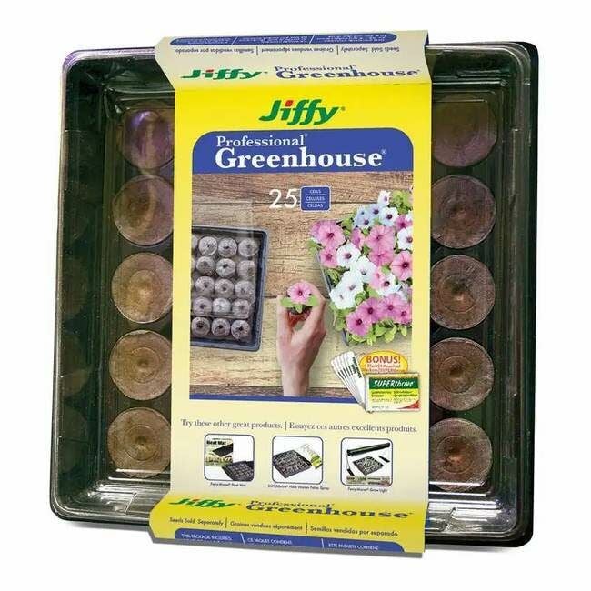 Jiffy Professional Greenhouse, 25 Peat Pellets