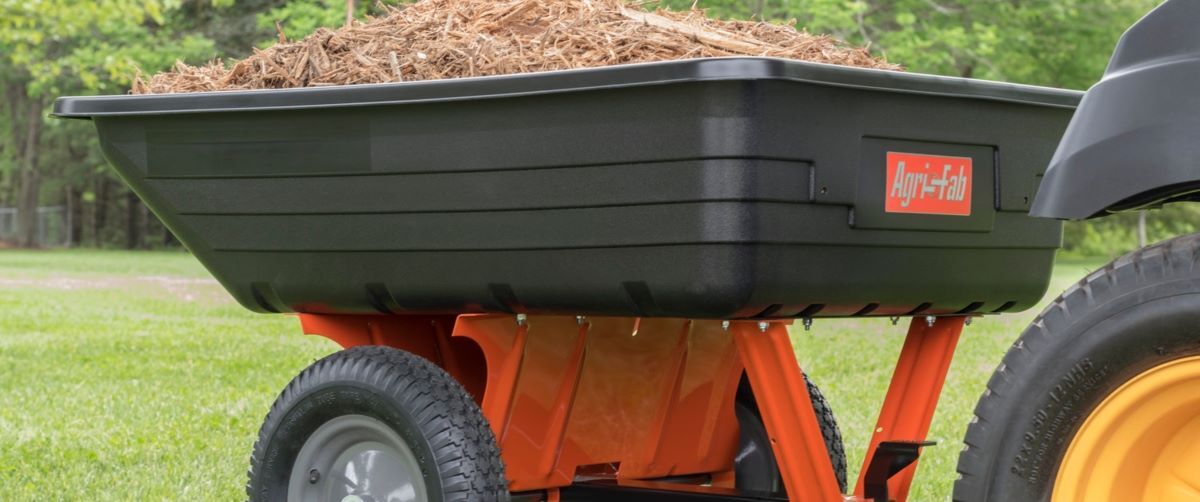 Agri-Fab Utility Poly Cart, 10-Cu Ft