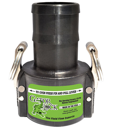 Green Leaf Gatorlock Cam Coupling C Series, 1-In Female x 1-In Barb