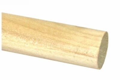 Madison Mill Round Poplar Dowel, 1/4-In x 48-In