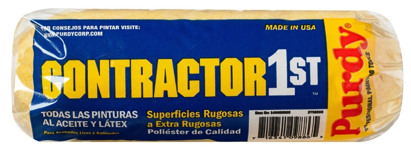 Purdy Contractor 1st Paint Roller, 9-In x 3/8-In