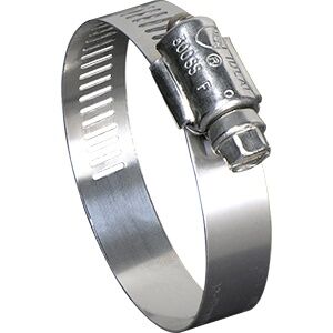 Ideal Tridon Hy-Gear 67-4 Series Stainless Steel Hose Clamp, 3/8-In To 7/8-In