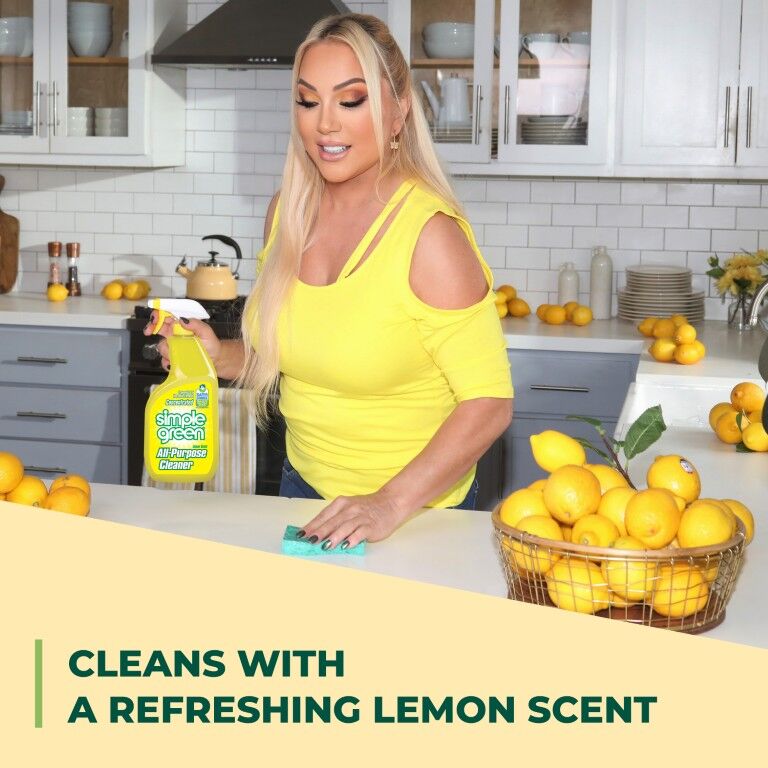 Simple Green All-Purpose Cleaner Lemon Scent, 1-Gal