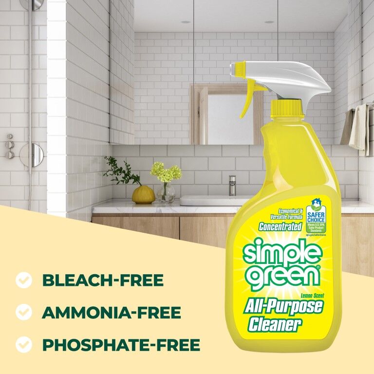 Simple Green All-Purpose Cleaner Lemon Scent, 1-Gal