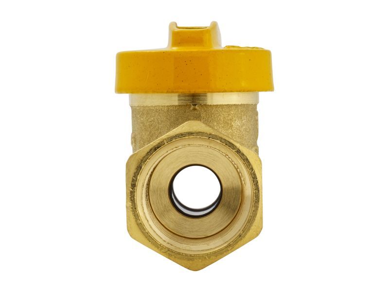ProLine Brass Gas Valve, 1/2-In FIP X 1/2-In FIP