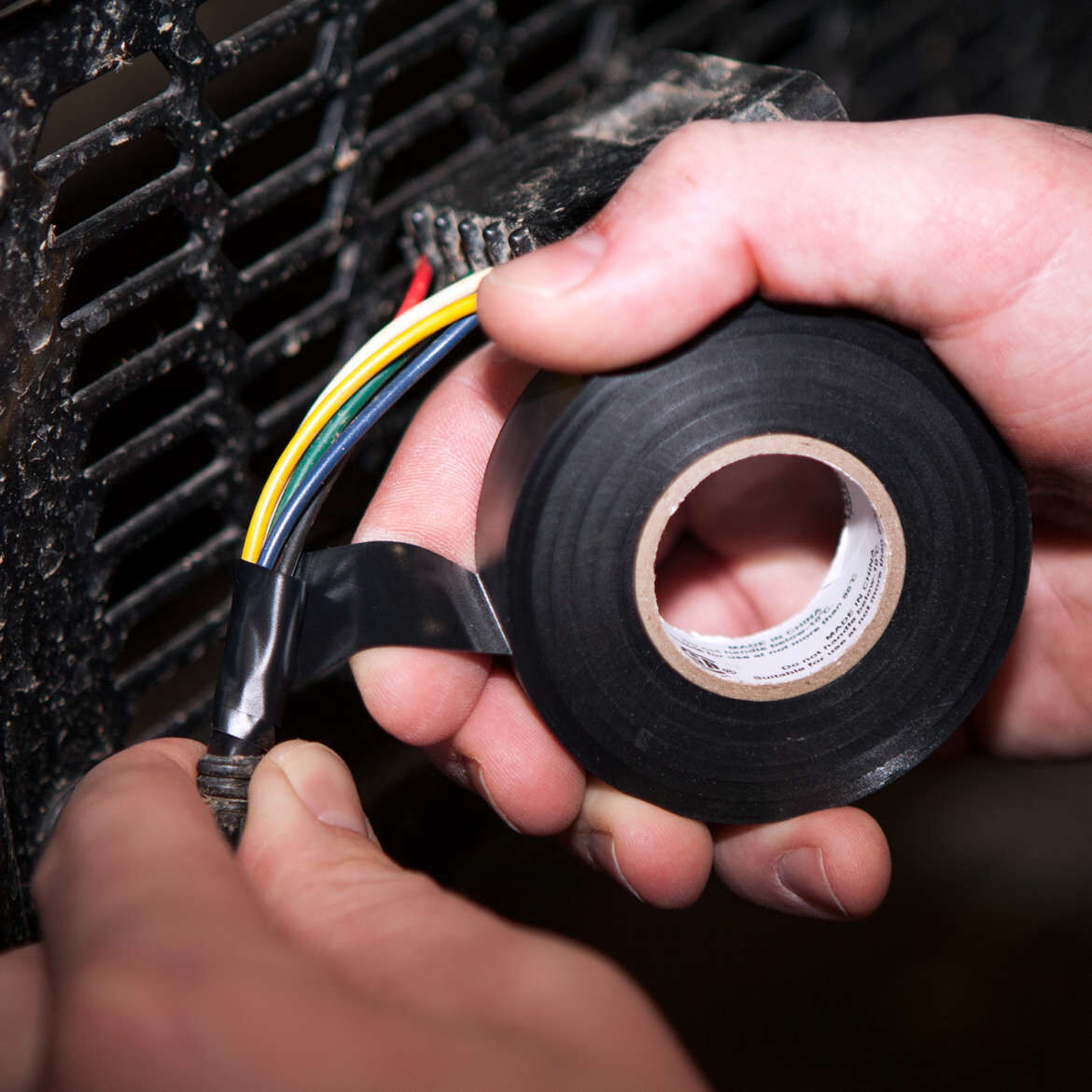 Duck Brand Professional Electrical Tape Canister, .75-In X 66-Ft