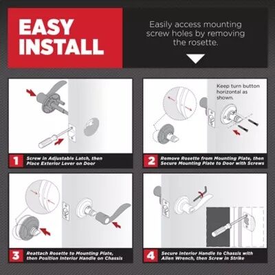 Kwikset Tustin Lever