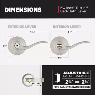 Kwikset Tustin Lever