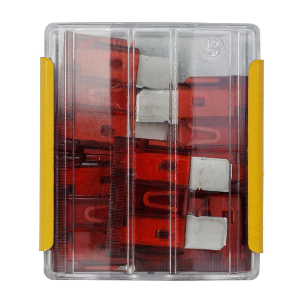 Bussmann Red Non-Indicating ATC Blade Fuse, 10-A, 32-V DC, 5-Pk