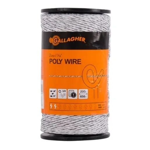Gallagher 1/16-In Turbo Wire, 656-Ft