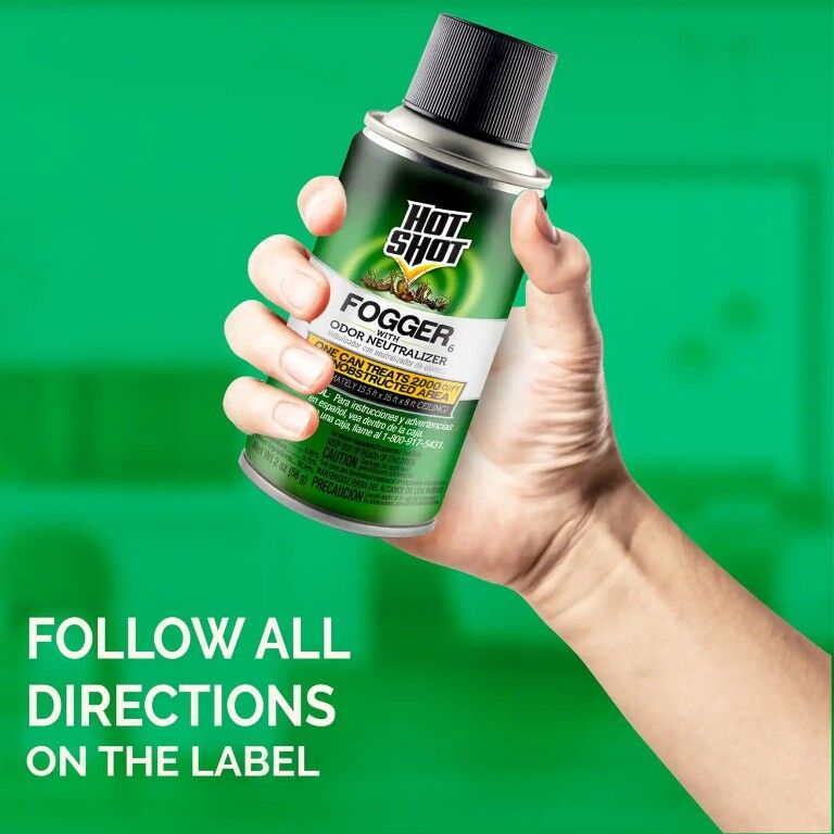 Hot Shot Fogger with Odor Neutralizer, 3-Pk