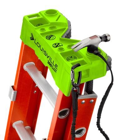Louisville Ladder Fiberglass Extension Ladder, Type IA, Load Capacity 300-Lb, 24-Ft