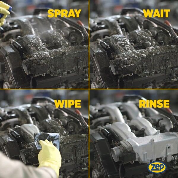 Zep Industrial Purple Cleaner And Degreaser, 1-Gal