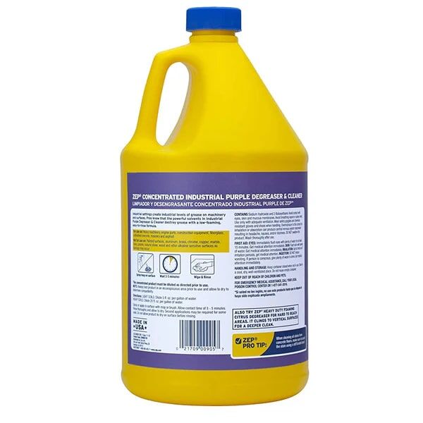 Zep Industrial Purple Cleaner And Degreaser, 1-Gal