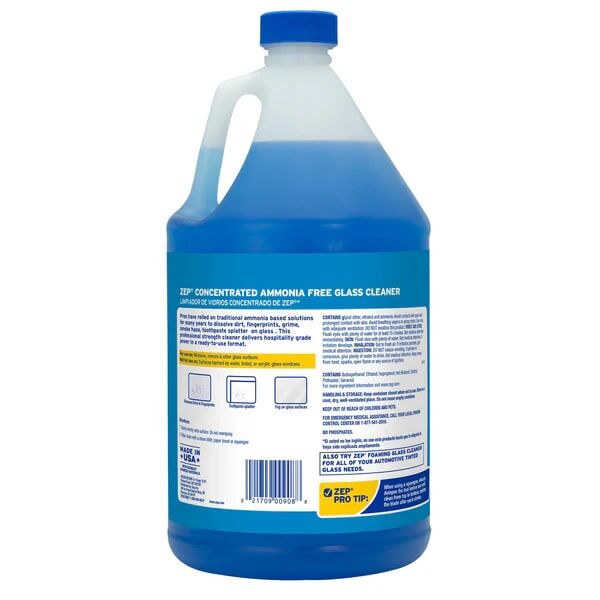 Zep Streak-Free Glass Cleaner, 1-Gal