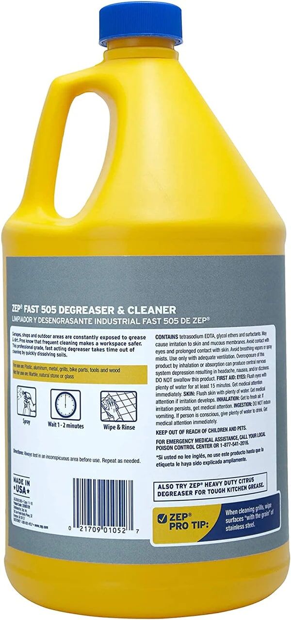 Zep Fast 505 Cleaner And Degreaser, 1-Gal
