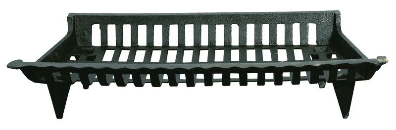 Panacea Cast Iron Fireplace Grate, 27-In x 15-In
