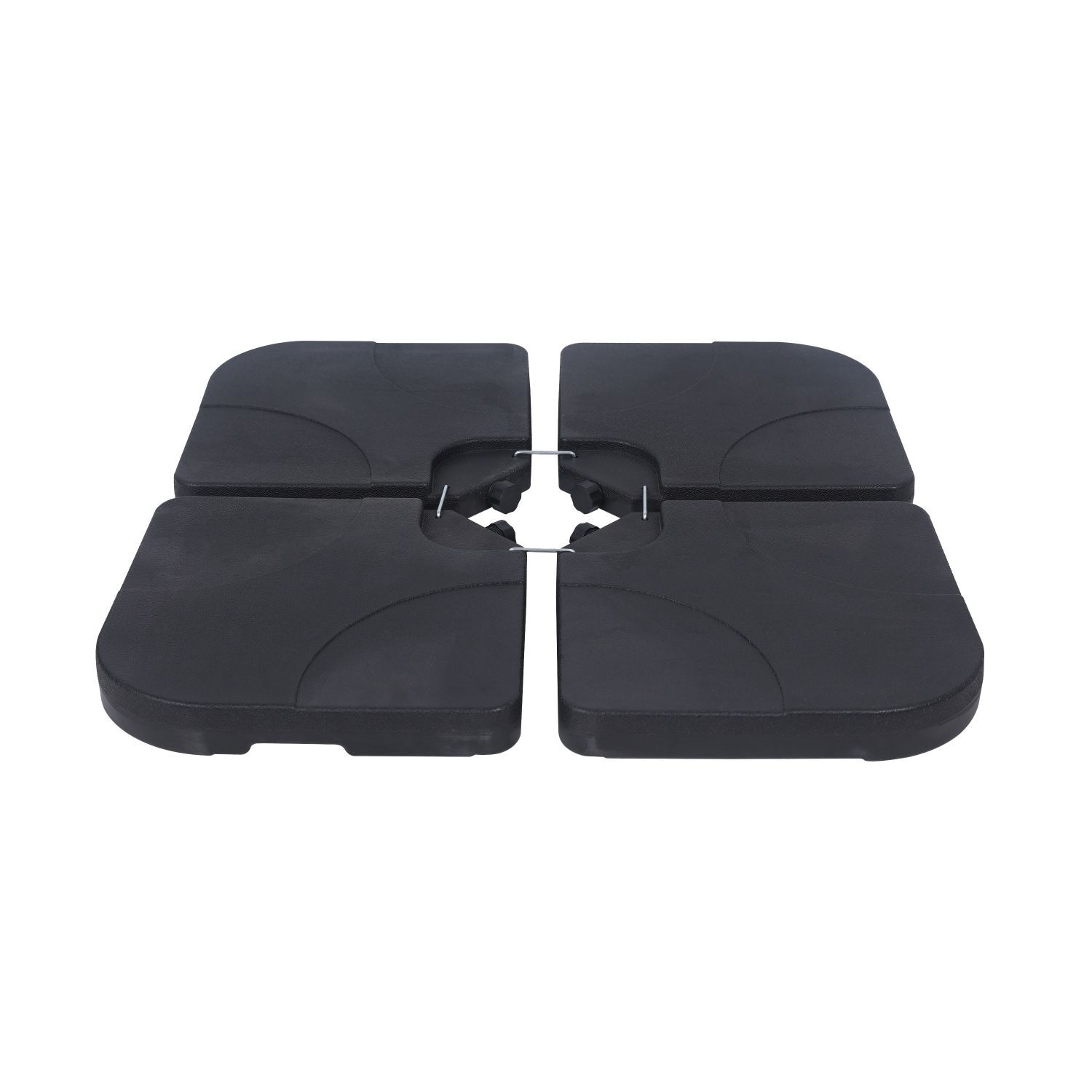 Livingscape 4-Piece Umbrella Base, 180-Lb