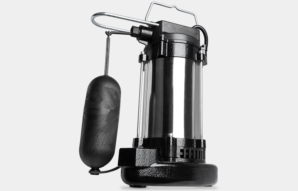 Red Lion Stainless Steel 1.2 HP Sump Pump, 3900GPH