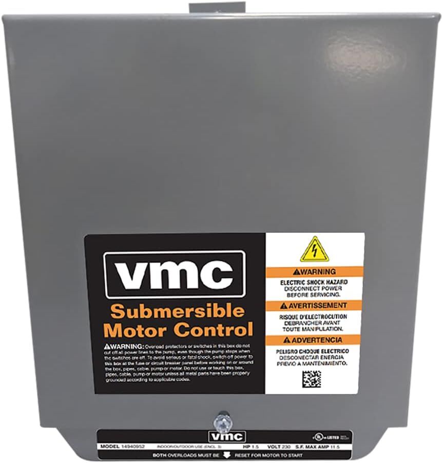 Red Lion Control Box For 4-In Submersible Well Pumps, 1 1/2-HP