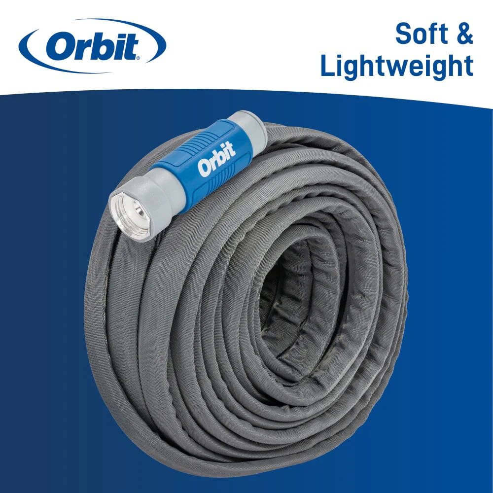 Orbit Heavy-Duty Fabric Hose, 50-Ft