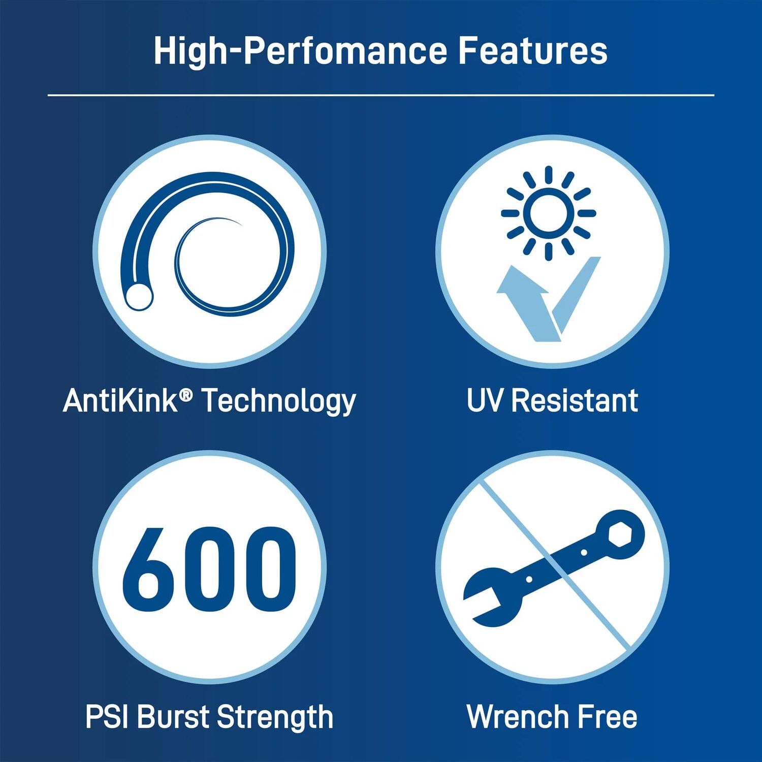 Orbit Heavy-Duty Fabric Hose, 50-Ft