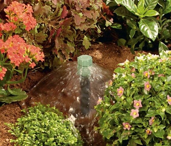 Orbit Shrub Head Mushroom 360° Pattern Bubbler With Flow Control, 1-Ft