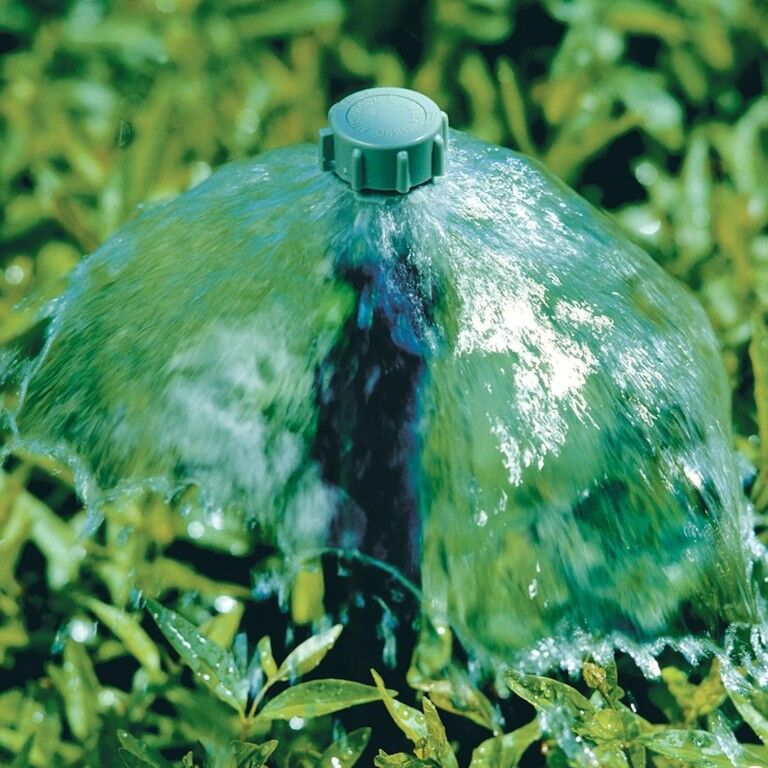 Orbit Shrub Head Mushroom 360° Pattern Bubbler With Flow Control, 1-Ft