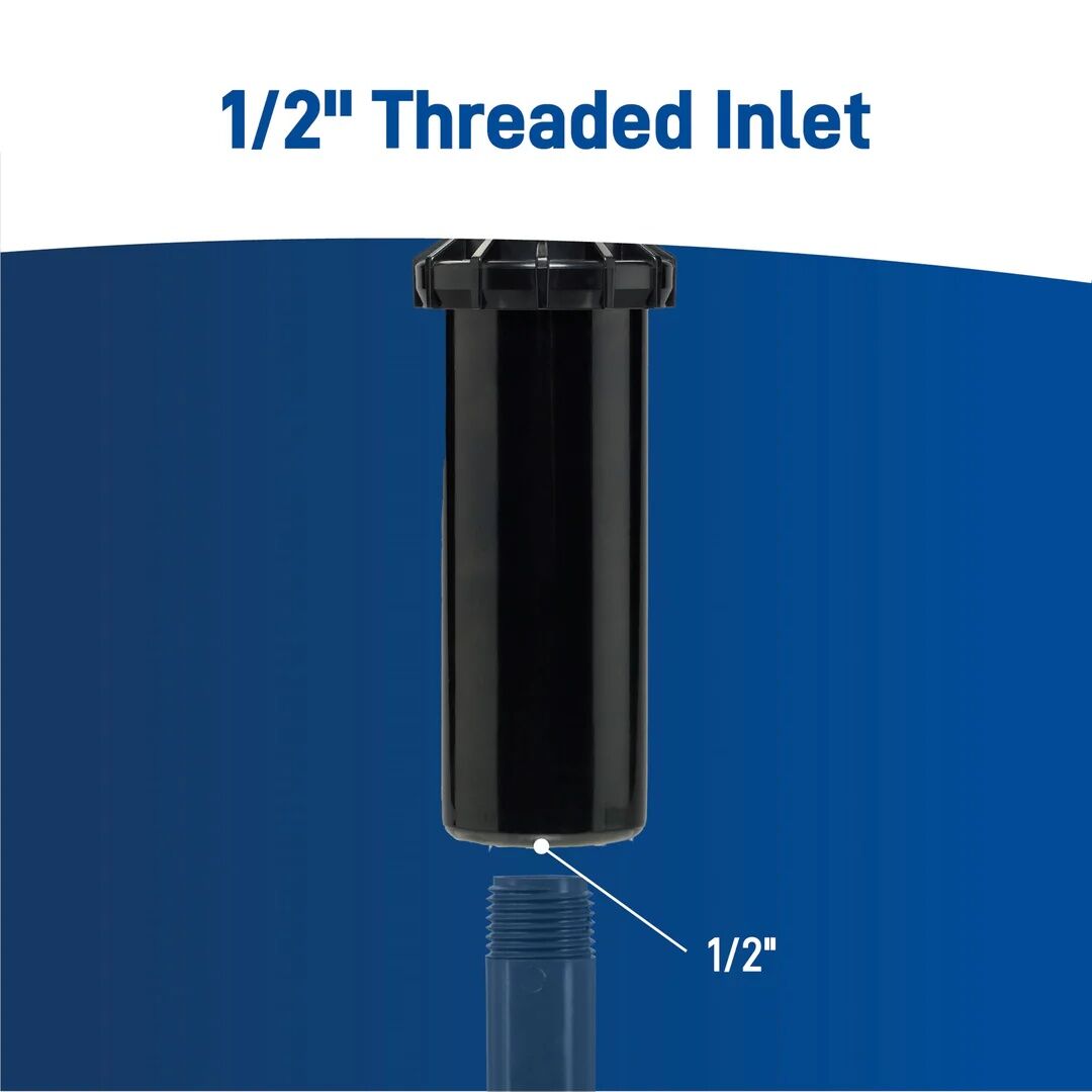 Orbit Saturn III 4-In Pop-Up 40°-360° Pattern Gear-Drive Rotor Sprinkler, 25-Ft