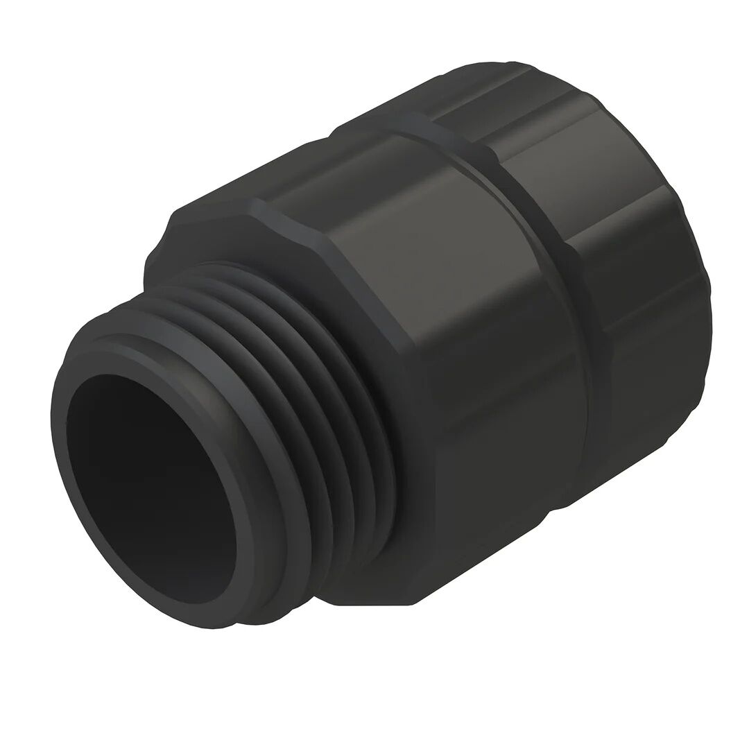 Orbit Plastic Push-Fit Male Hose Mender, 5/8-In