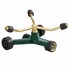 Orbit Brass 3-Arm Rotating Sprinkler On Wheeled Base - Green