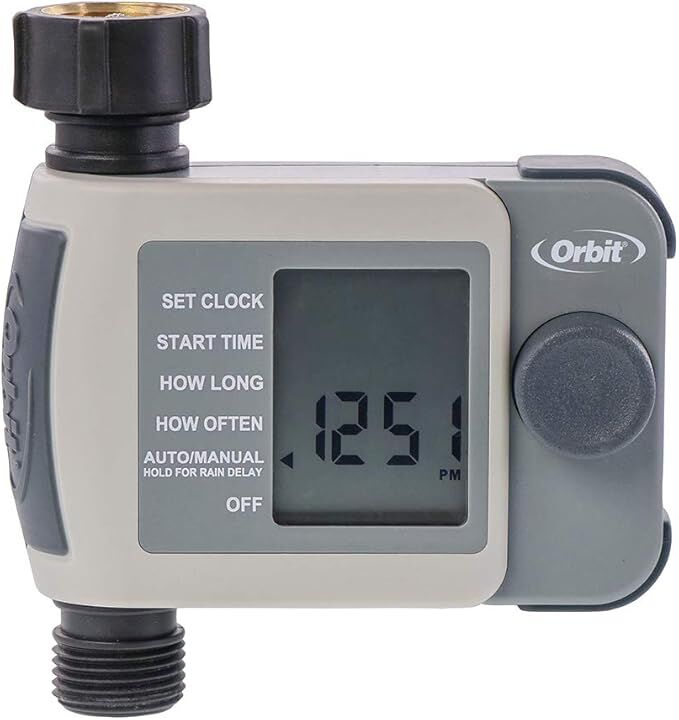 Orbit 1-Outlet Hose Faucet Digital Watering Timer