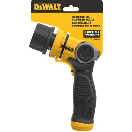 DEWALT Thumb Control Adjustable Flow Nozzle