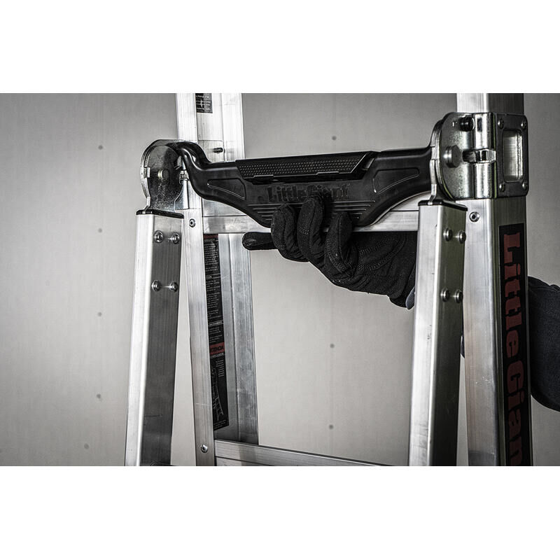 Little Giant King Kombo 2.0 Professional Aluminum 3-In-1 Ladder, Type IA, 300-Lb, 6-Ft