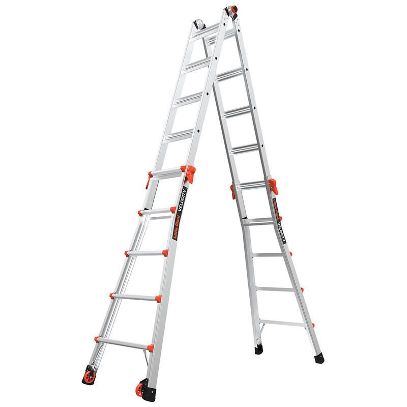 Little Giant Velocity Multi-Position Ladder, Type IA, Load Capacity 300-Lb, 22-Ft