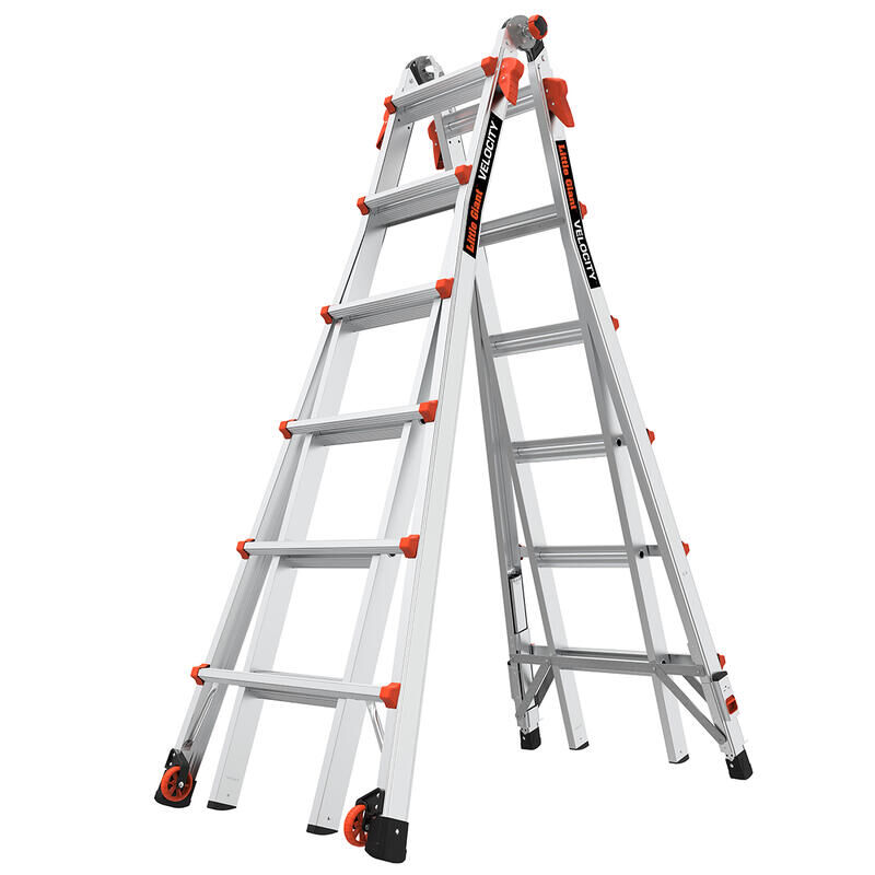 Little Giant Velocity Articulating Ladder With Leg Levelers